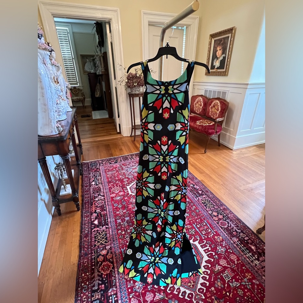 Mara Hoffman Geometric Patterned Maxi Dress-6/8 (10)